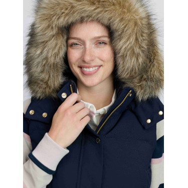 Doudoune sans manches à capuche LeMieux Margot femme Marine Bleu marine Doudoune sans manches à capuche LeMieux Margot femme Marine Bleu marine