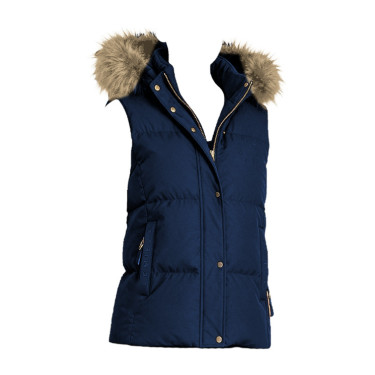 Doudoune sans manches à capuche LeMieux Margot femme Marine Bleu marine Doudoune sans manches à capuche LeMieux Margot femme Marine Bleu marine