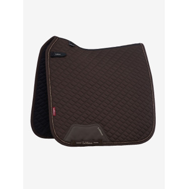Tapis de dressage LeMieux Brilliance Square Espresso Marron Tapis de dressage LeMieux Brilliance Square Espresso Marron
