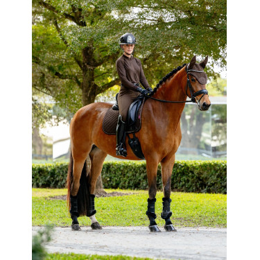 Brilliance Dressuur Zadeldek LeMieux Espresso Bruin