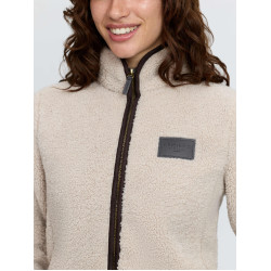 Heritage Borg Zip Through Jack Stone LeMieux Steen Grijs