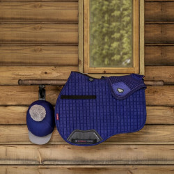 Toque My LeMieux pour casque Ink blue Bleu Toque My LeMieux pour casque Ink blue Bleu