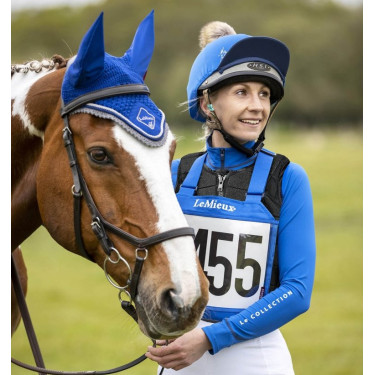 Porte dossard de concours LeMieux Bleu benetton