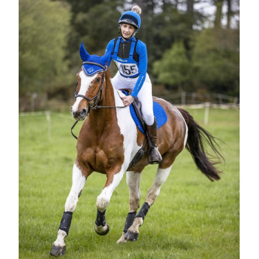 Porte dossard de concours LeMieux Bleu benetton