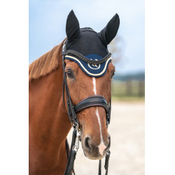 Bonnet cheval Night Collection Back On Track Bleu noble Bonnet cheval Night Collection Back On Track Bleu noble