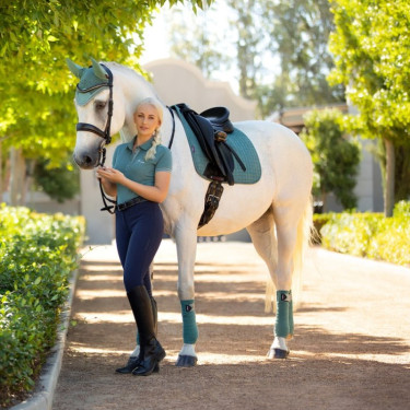 Tapis LeMieux Suede Dressage Square Tapis LeMieux Suede Dressage Square