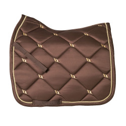 Tapis de Selle Dressage Night Collection Back On Track Café Marron Tapis de Selle Dressage Night Collection Back On Track Café Marron
