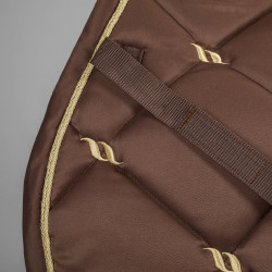 Tapis de Selle Dressage Night Collection Back On Track Café Marron Tapis de Selle Dressage Night Collection Back On Track Café Marron