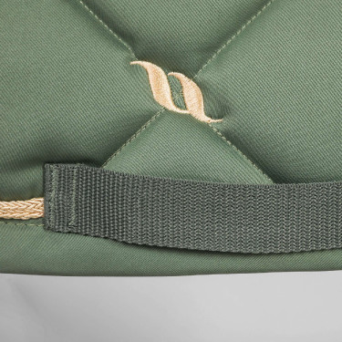 Zadeldek Dressuur Night Collection Back On Track Olijfkleurig Groen