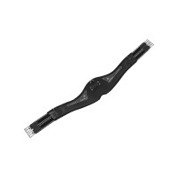 Anatomische singel Acavallo Gel & PVC Zwart