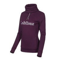 Sweatshirt met opstaande kraag LeMieux met capuchon Druif Bordeaux