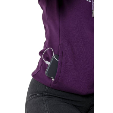 Sweatshirt met opstaande kraag LeMieux met capuchon Sweatshirt met opstaande kraag LeMieux met capuchon