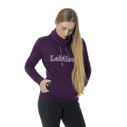 Sweatshirt met opstaande kraag LeMieux met capuchon Sweatshirt met opstaande kraag LeMieux met capuchon