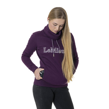 Sweatshirt met opstaande kraag LeMieux met capuchon Sweatshirt met opstaande kraag LeMieux met capuchon