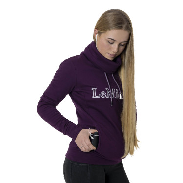Sweatshirt met opstaande kraag LeMieux met capuchon Sweatshirt met opstaande kraag LeMieux met capuchon