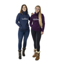 Sweatshirt met opstaande kraag LeMieux met capuchon Grape
