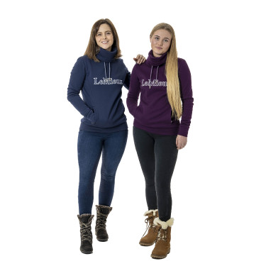 Sweatshirt met opstaande kraag LeMieux met capuchon Sweatshirt met opstaande kraag LeMieux met capuchon