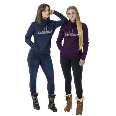 Sweatshirt met opstaande kraag LeMieux met capuchon Sweatshirt met opstaande kraag LeMieux met capuchon