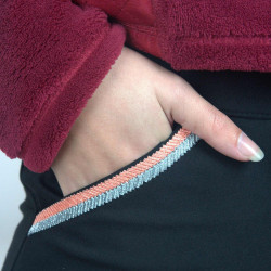 Pantalon Flags & Cup Varena Junior Caviar Noir