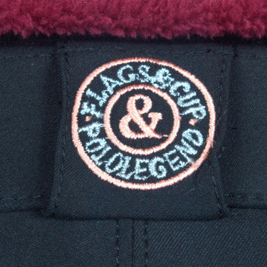 Broek Flags & Cup Varena Junior Kaviaar Zwart