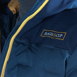 Parka Flags & Cup imperméable homme Nulato Bleu marine Parka Flags & Cup imperméable homme Nulato Bleu marine