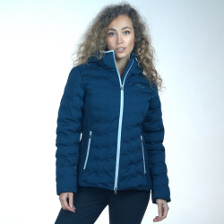 Parka Technique Flags & Cup Femme Atka Bleu marine