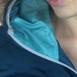 Parka Technique Flags & Cup Femme Atka Bleu marine