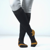 Chaussettes Flags & Cup Wabana Caviar / miel Noir Chaussettes Flags & Cup Wabana Caviar / miel Noir