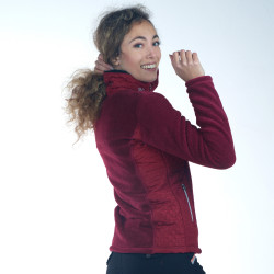 Veste Polaire Flags & Cup Femme Sitka Rouge