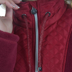 Veste Polaire Flags & Cup Femme Sitka Rouge