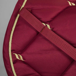 Tapis de Selle Dressage Night Collection Back On Track Rouge