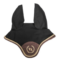 Bonnet cheval Night Collection Back On Track Café Marron