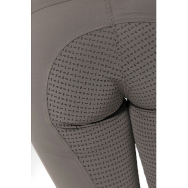 Broek Equithème Gizel siliconen zitvlak Taupe Bruin Broek Equithème Gizel siliconen zitvlak Taupe Bruin