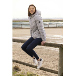 Veste matelassée Equithème Lara Gris chiné