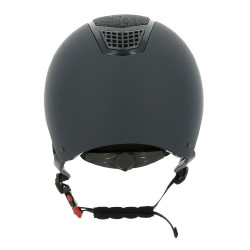 Casque Equithème Airy Noir / bleu brillant