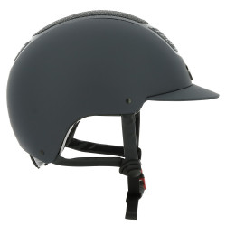 Equithème Airy Helm Zwart / glanzend blauw