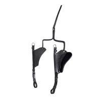 QUART OEILLERES AVEC BRETTELLES CUIR