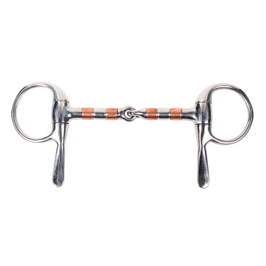 KOPPELBIT MET KOPEREN ROLLERS Finn-Tack KOPPELBIT MET KOPEREN ROLLERS Finn-Tack