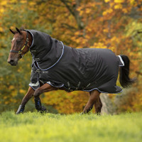 Couverture Horseware Amigo® Bravo 12 Plus 250g 1200D Noir Couverture Horseware Amigo® Bravo 12 Plus 250g 1200D Noir