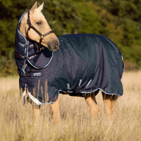 Couverture Horseware Amigo® Bravo 12 Plus Lite 0g 1200D Bleu marine