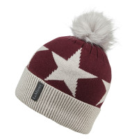 Cuffia con pompon LeMieux Sasha Rioja Violet Cuffia con pompon LeMieux Sasha Rioja Violet