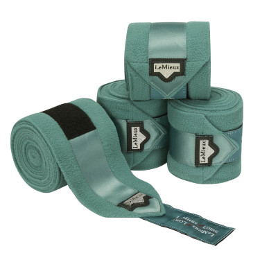 Bandes de polo LeMieux Luxury Sage Bleu