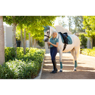 Bandes de polo LeMieux Luxury Sage Bleu