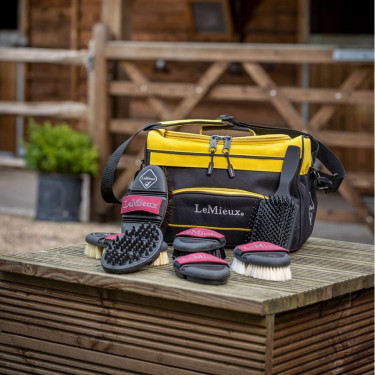 Sac de pansage LeMieux ProKit Lite Grooming Dijon Jaune