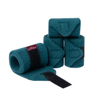 Polo bandages voor speelgoed Mini Pony LeMieux Pauw Blauw Polo bandages voor speelgoed Mini Pony LeMieux Pauw Blauw