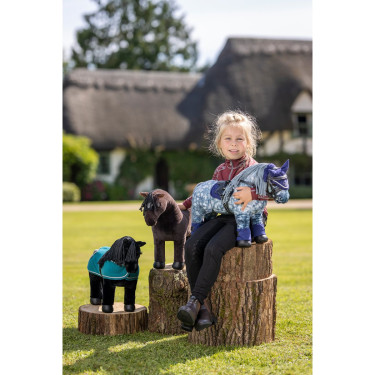 Bandes de polo pour jouet Mini Poney LeMieux Azure Bleu Bandes de polo pour jouet Mini Poney LeMieux Azure Bleu