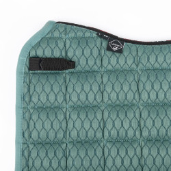 Tapis dressage LeMieux Carbon Mesh Square Sage Bleu Tapis dressage LeMieux Carbon Mesh Square Sage Bleu
