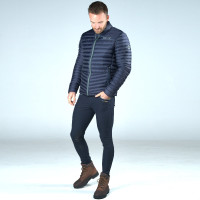 Broek Flags & Cup Bassano heren Marineblauw