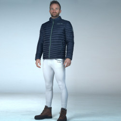 Pantalon Flags & Cup Bassano homme Blanc