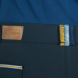 Pantalon Flags & Cup Bassano homme Caviar Noir